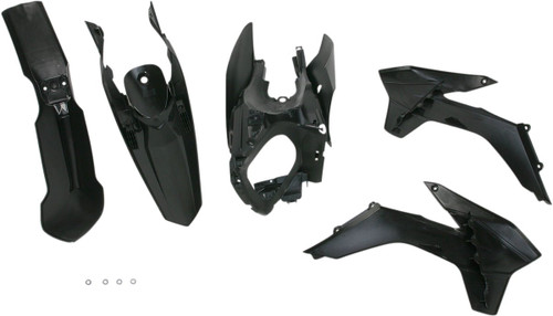 Acerbis Black Complete Plastic Body Kit (2314310001)