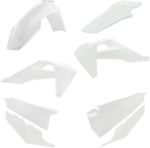 Acerbis White Complete Plastic Body Kit (2726567428)