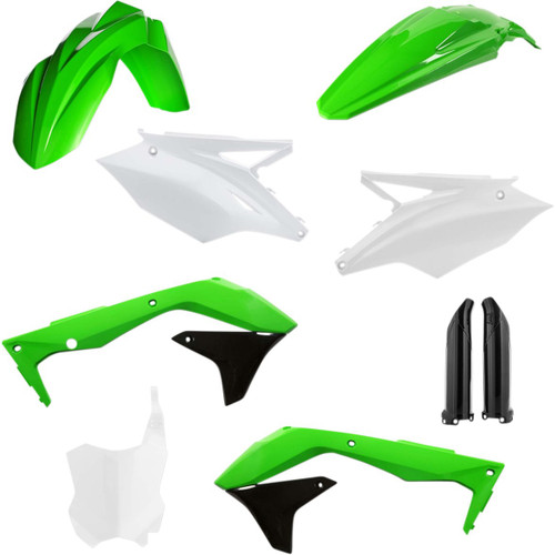 Acerbis Green/White/Black Full Body Plastic Kit (2449575135)