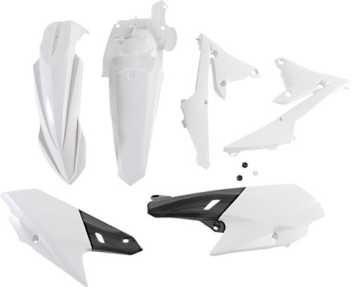 Acerbis White Complete Plastic Body Kit (2449630002)
