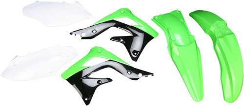 Acerbis White/Green Complete Plastic Body Kit (2250443593)