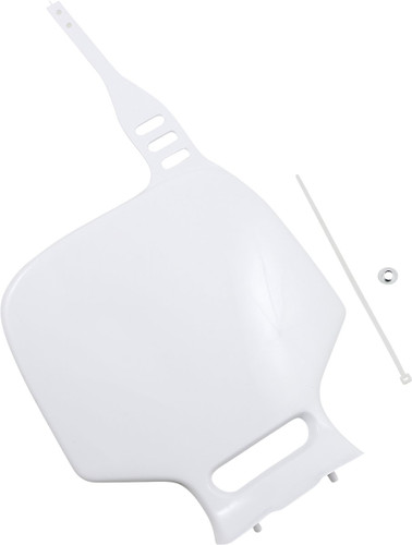 Acerbis White Front Number Plate (2042360002)