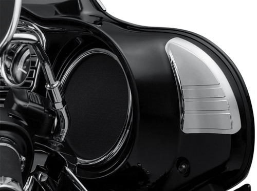 Kuryakyn Chrome Tri-Line Inner Fairing Cover Plates (6978)