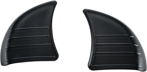 Kuryakyn Black Tri-Line Inner Fairing Cover Plates (6979)