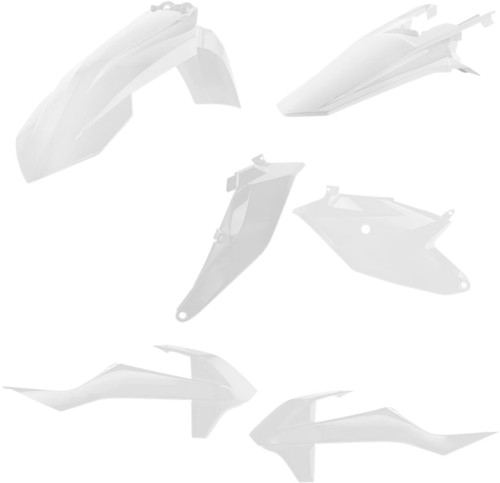 Acerbis White Complete Plastic Body Kit (2686010002)
