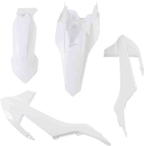 Acerbis White/Orange Replica 20 Complete Plastic Body Kit (2449626811)