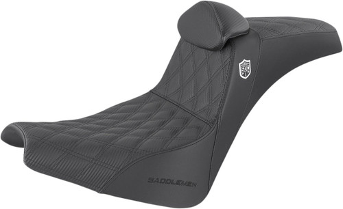 Saddlemen SDC Pro Performance Gripper Seat w/Driver Lumbar Rest (SC81830DB0)