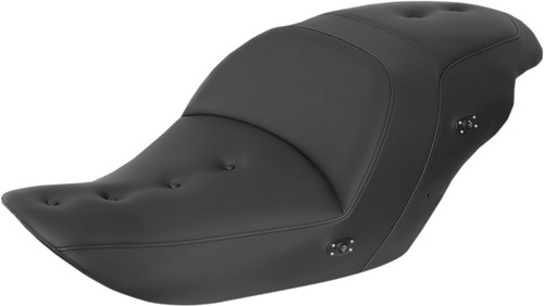 Saddlemen Heated Pillow Top Black Roadsofa Seat '14-19 Honda F6B (H23-20-181HCT)