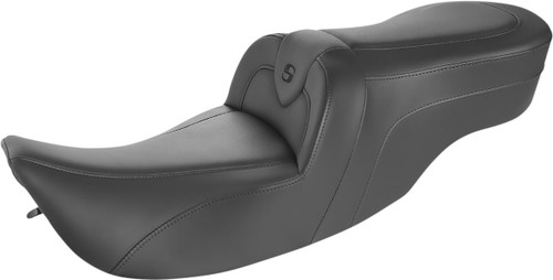 Saddlemen RoadSofa Black Seat for 1987-1997 Harley FLHT/FLTR (897-07-187)
