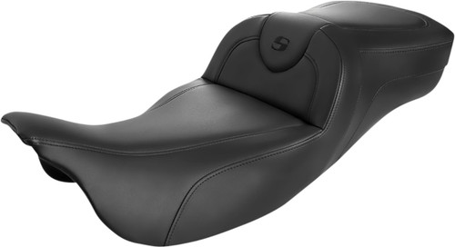 Saddlemen Roadsofa Extended Reach Black Motorcycle Seat (808-07B-188)
