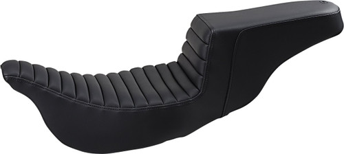 Saddlemen Step-Up Extended Reach Tuck--Roll Black Seat (808-07B-171EXT)