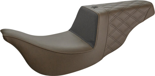 Saddlemen Unknown Industries Brown Performance Gripper Seat (UN08-07-173BR)
