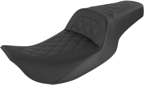 Saddlemen Slim Lattice Stitch Black Seat 1997-2007 Harley FLHR/FLHX (897-06-162)