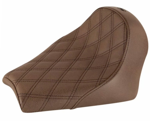 Saddlemen Renegade Solo Brown Lattice Stitched Seat (I18-33-002BLS)