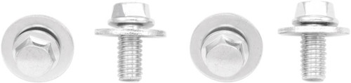 Bolt M6x12 8mm Hex Flange Bolt w/16mm Washer 10 Pack (024-11612)