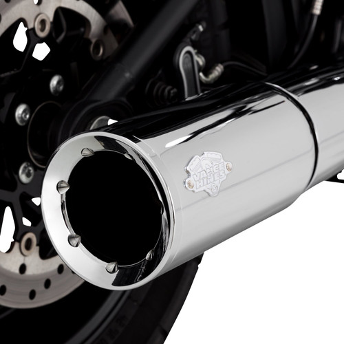 Vance & Hines Pro Pipe Chrome 2-into-1 Exhaust System (17387)
