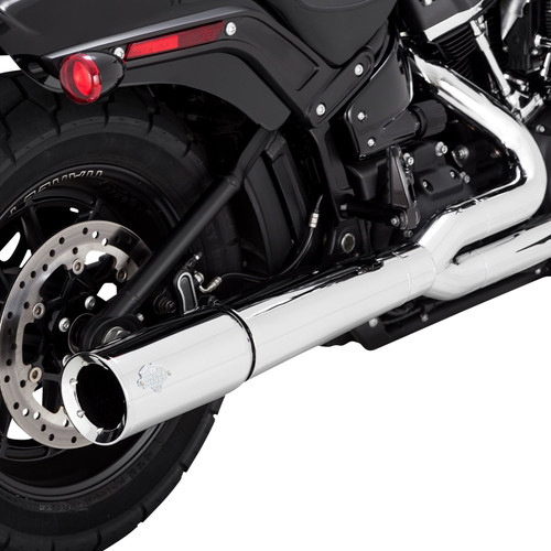 Vance & Hines Pro Pipe Chrome 2-into-1 Exhaust System (17387)