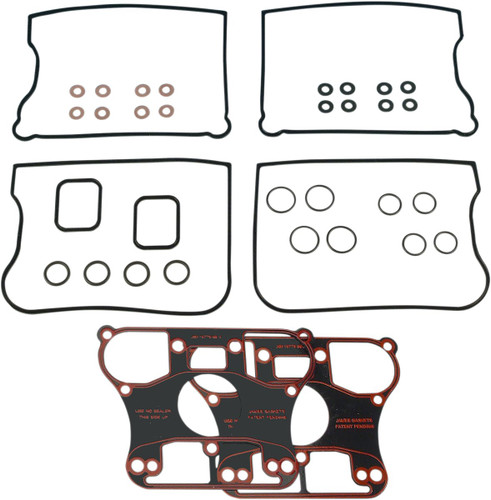 James Rocker Cover Gasket Kit w/Paper Rocker Base Gaskets (JGI-17038-90)