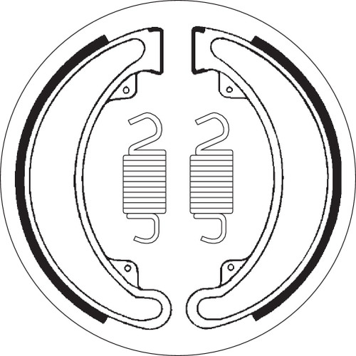 SBS Brake Shoes w/Springs (2024)