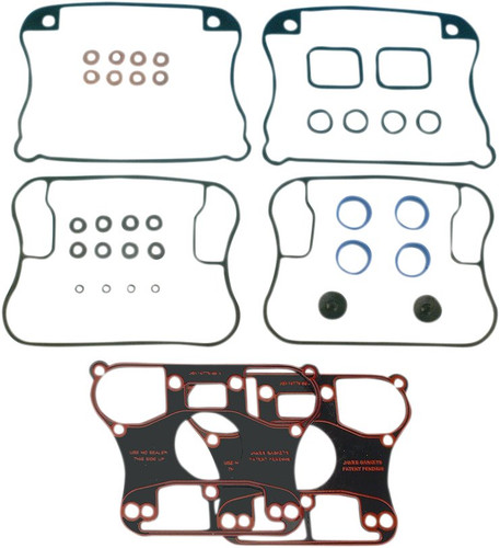James Rocker Cover Gasket Kit w/Paper Rocker Base Gaskets (JGI-17030-91)