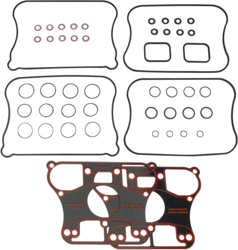 James Rocker Cover Gasket Kit w/Metal Rocker Base Gaskets (JGI-17030-89-X)