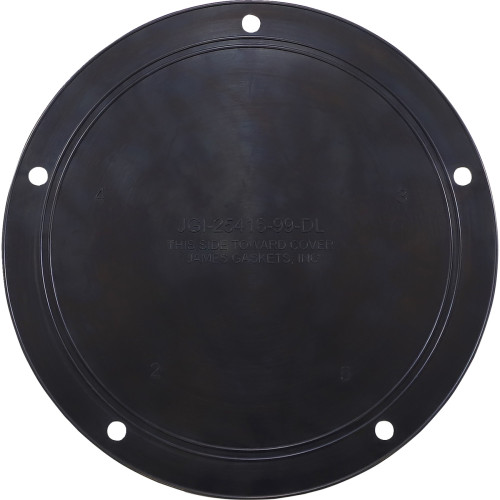James Clutch Derby Cover Molded Rubber on Steel Gasket (JGI-25416-99-DL)