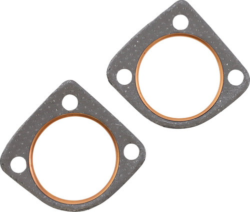 James 3-Bolt Exhaust Pipe to Cylinder Head Gasket 2-Pack (65834-68-STD)