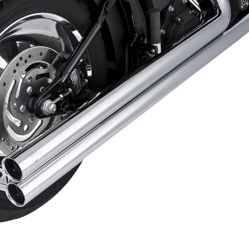Vance & Hines Long Big Shots PCX Staggered Chrome Exhaust System (17323)