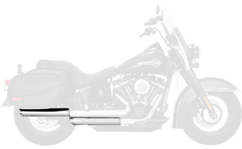 Vance & Hines Twin Slash 3" Chrome PCX Slip-On Mufflers (16379)