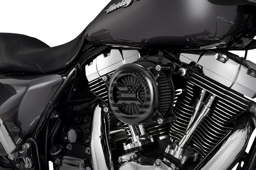 Vance & Hines Black VO2 America Air Cleaner (42341FG)