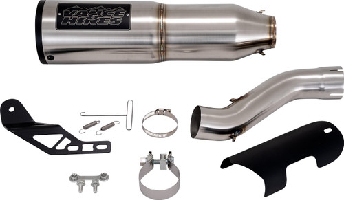 Vance & Hines Adventure Hi-Output 500 Stainless Slip-On Muffler (16247)