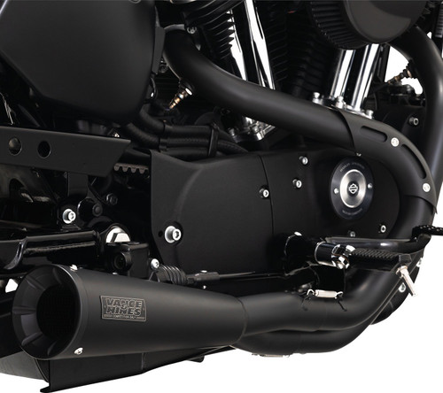 Vance & Hines Upsweep 2-into-1 Stainless Matte Black Exhaust System (47627)