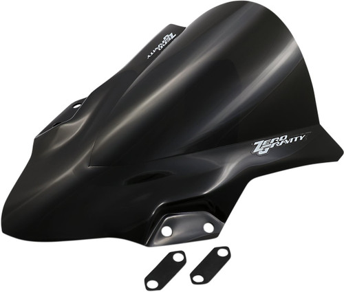 Zero Gravity Dark Smoke Double Bubble Windscreen (16-283-19)