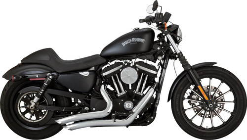 Vance & Hines Big Radius Chrome 2-into-2 Exhaust System (26367)
