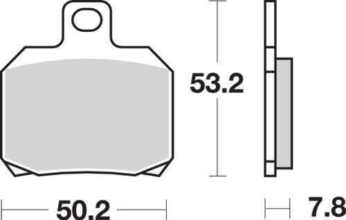 SBS LS Sintered Brake Pads (730LS)