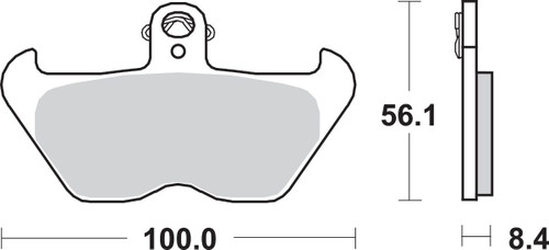 SBS HS - Sintered Brake Pads (703HS)