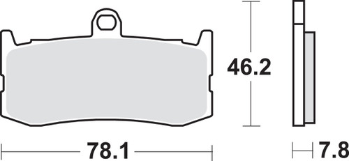 SBS DC - Dual Carbon Front Brake Pads (864DC)