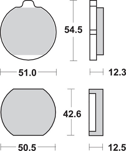 SBS HF - Ceramic Brake Pads (510HF)
