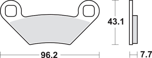 SBS SI - Sintered Brake Pads (899SI)