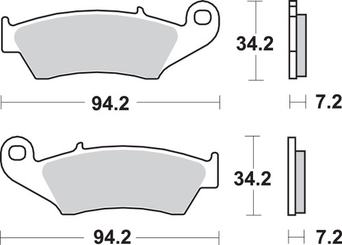 SBS SI - Sintered Brake Pads (694SI)