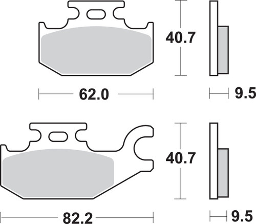 SBS SI - Sintered Brake Pads (754SI)