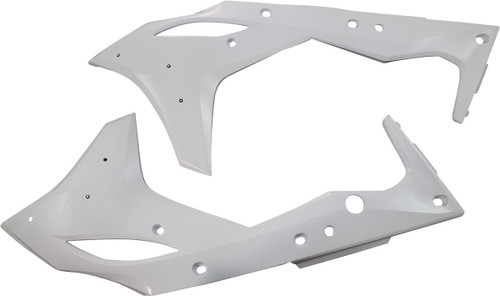 Cycra Powerflow White Radiator Shrouds (1CYC-1868-42)