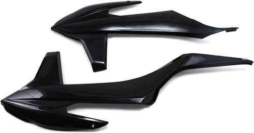 Cycra Powerflow Black Radiator Shrouds (1CYC-1905-12)