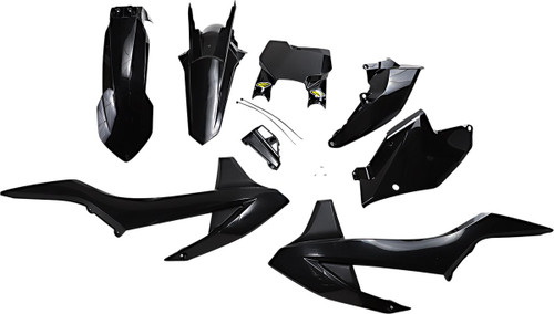 Cycra Black Complete Plastic Body Kit (1CYC-9417-12)