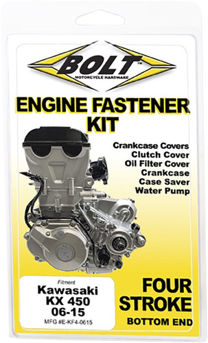 Bolt 4-Stroke Engine Fastener Kit (E-KTMF4-0406)