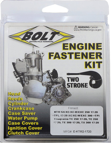 Bolt 2-Stroke Engine Fastener Kit (E-KTM2-1720)