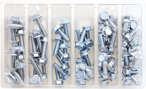 Bolt M6 10mm Hex Flange Bolt Small Service Assortments (SV-M6HEX10)