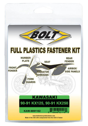Bolt Body Work Fastener Kit (KAW-9091102)