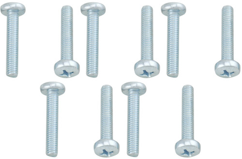 Bolt M6-1.0x25 Phillips Pan Head Screw 10 Pack (022-20625)