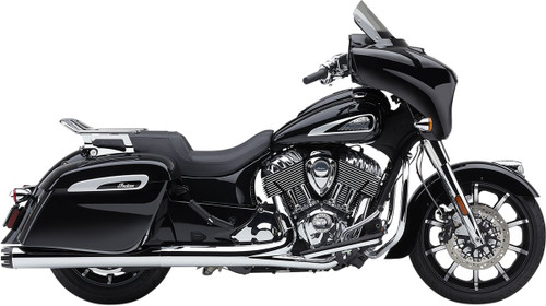 Cobra 4" Dual Cut Chrome Slip-On Mufflers (5206)